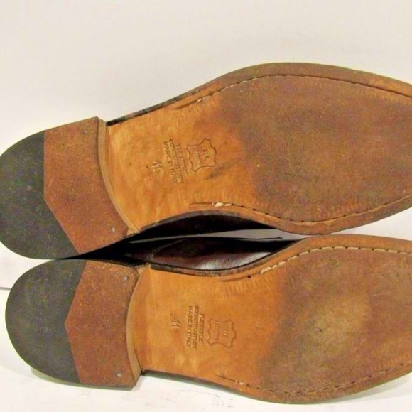 GINO ROSSI Size 11 Brown Loafers Dress Mens B6B49 main image 5